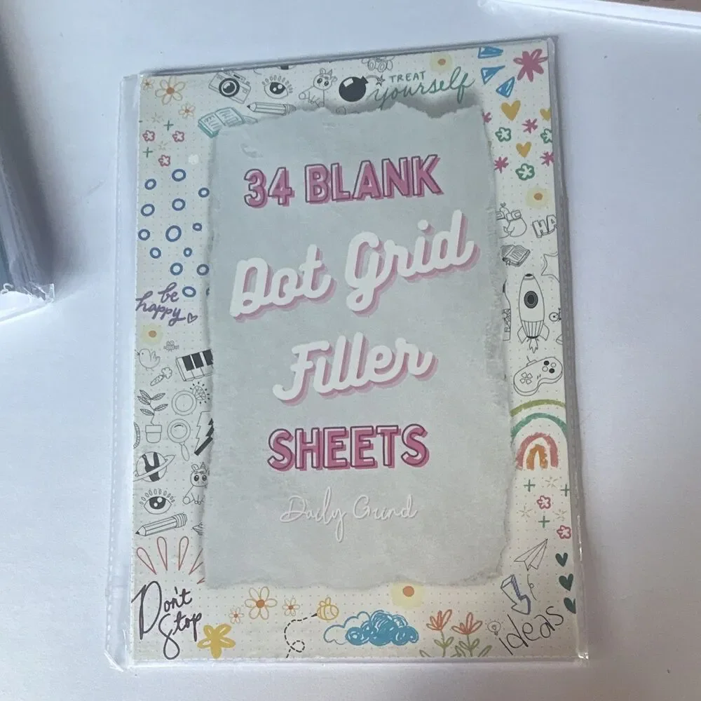 Daily Grind Planner Bundle: Quilted Cover + 4 Inserts (3 Sealed, 1 Open Box)